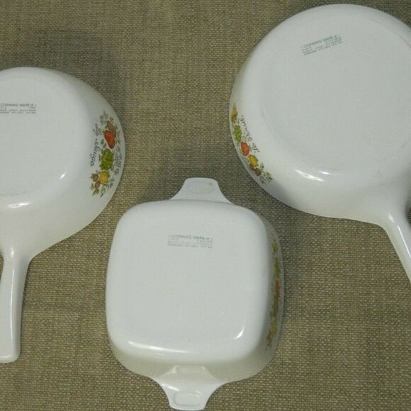 Corning Ware Spice Of Life "L'Echalote" Vintage Se‎ - Picture 8 of 10